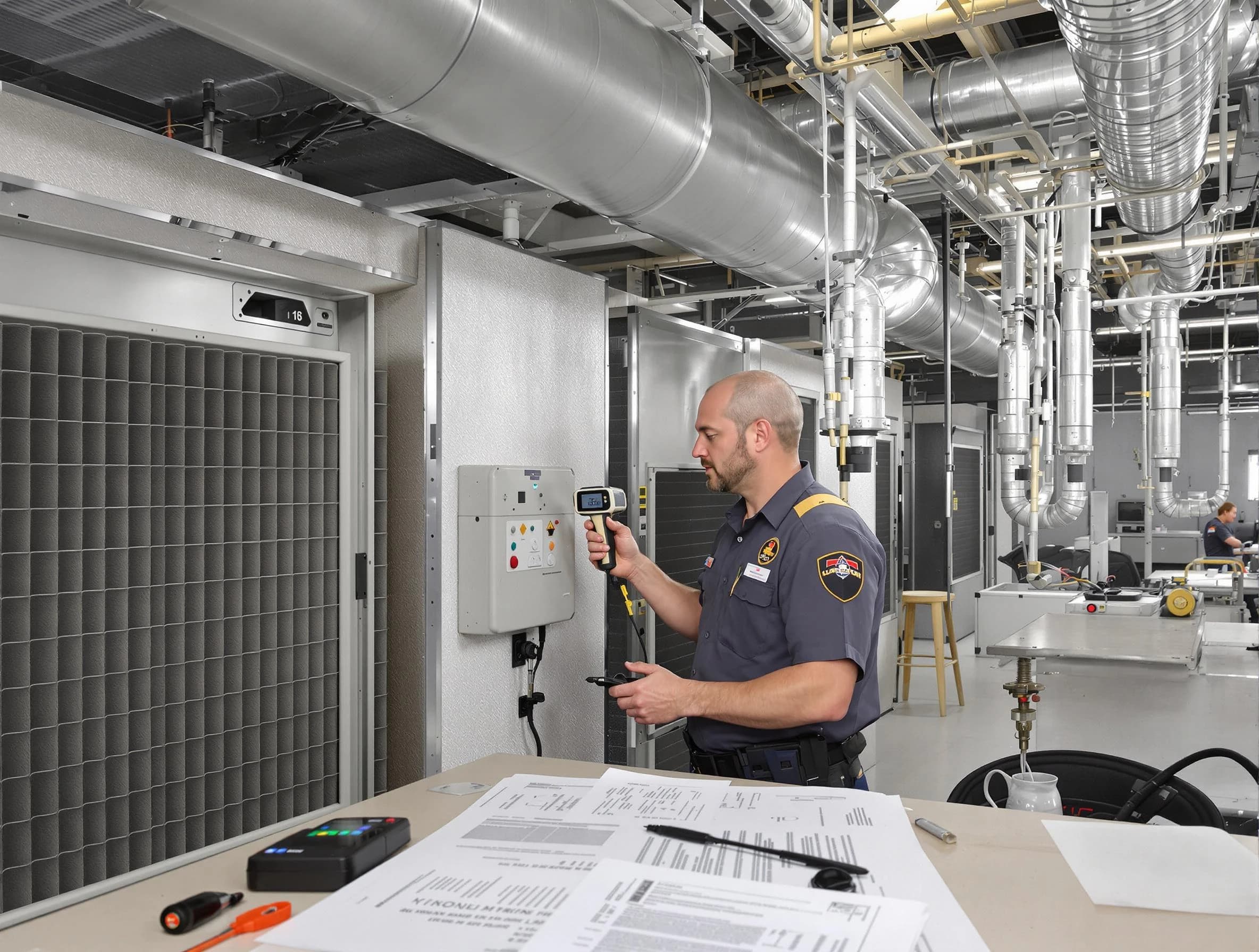 Professional filter system inspection by Lake of the Woods Air Duct Cleaning in Lake of the Woods