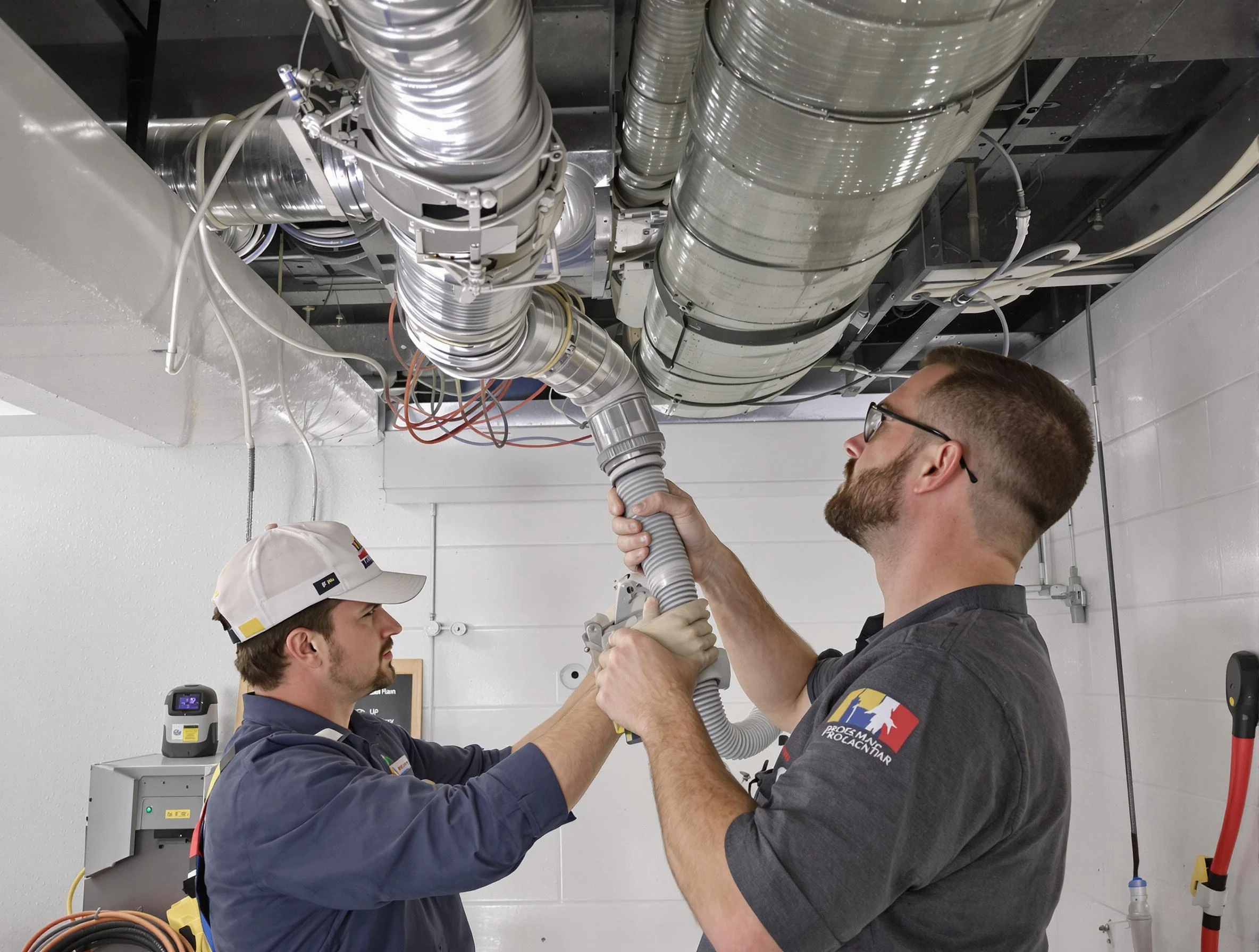 Lake of the Woods Air Duct Cleaning technician performing thorough AC duct cleaning in Lake of the Woods