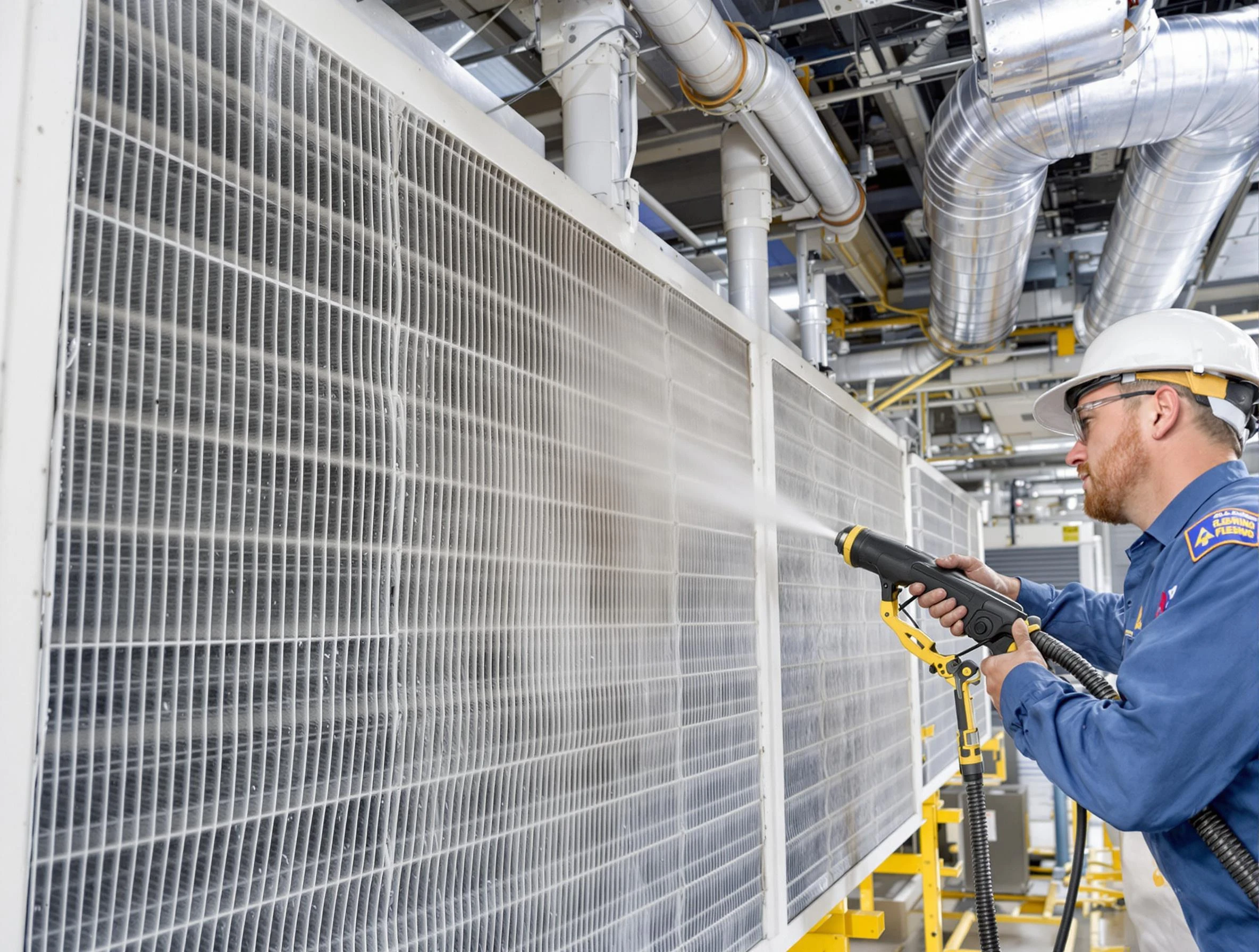 Professional commercial coil cleaning by Lake of the Woods Air Duct Cleaning in Lake of the Woods