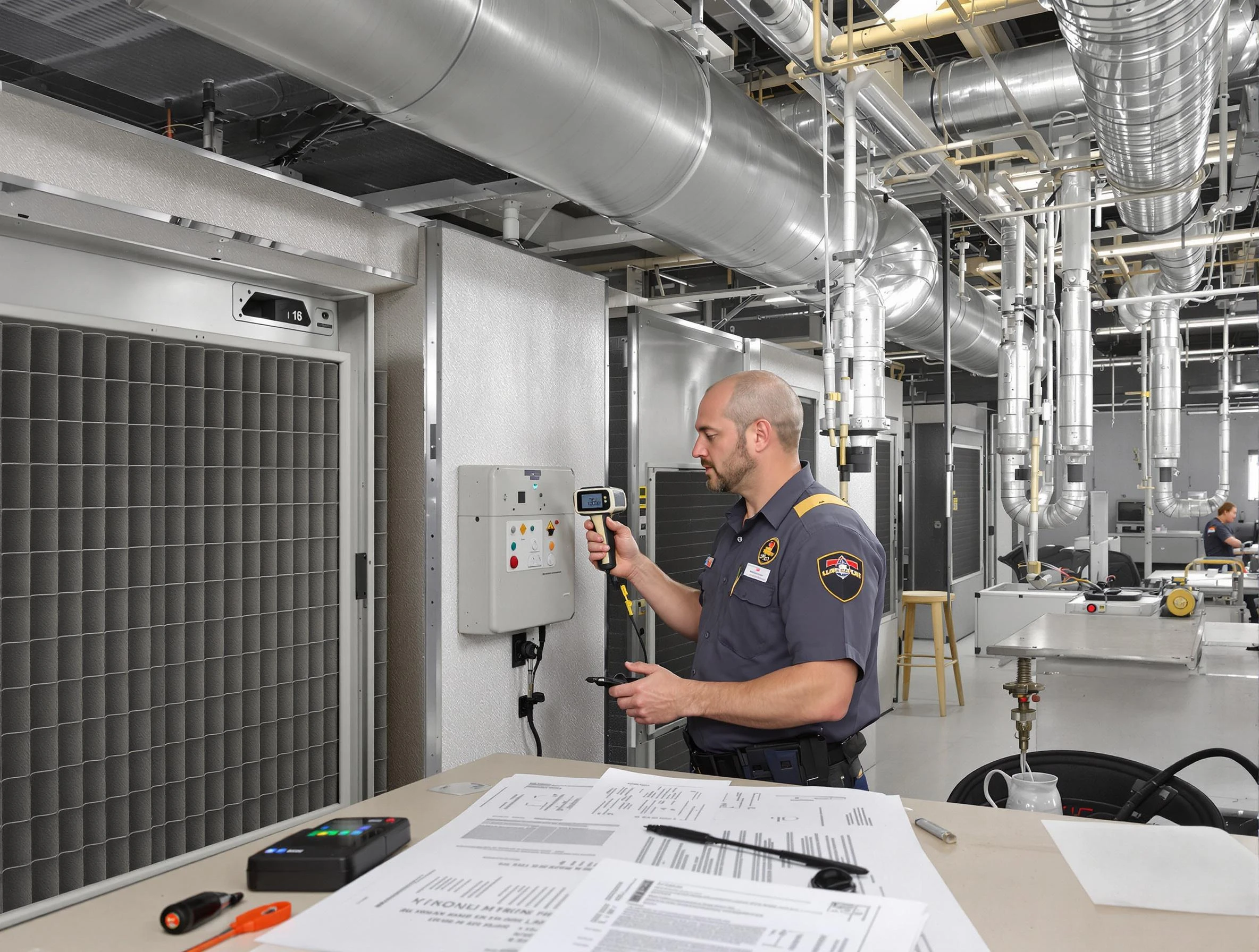 Professional filter system inspection by Lake of the Woods Air Duct Cleaning in Lake of the Woods